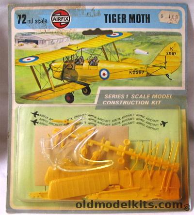 Airfix 1/72 Tiger Moth Blister Pack Series 1, 01015-5 plastic model kit